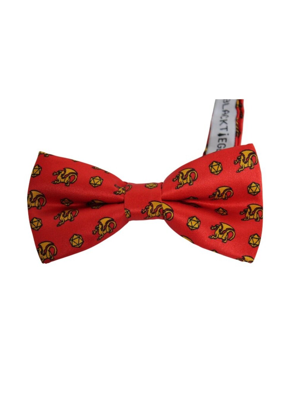 Loot Crate Exclusive Dungeons & Dragons Dice Red Bow Tie